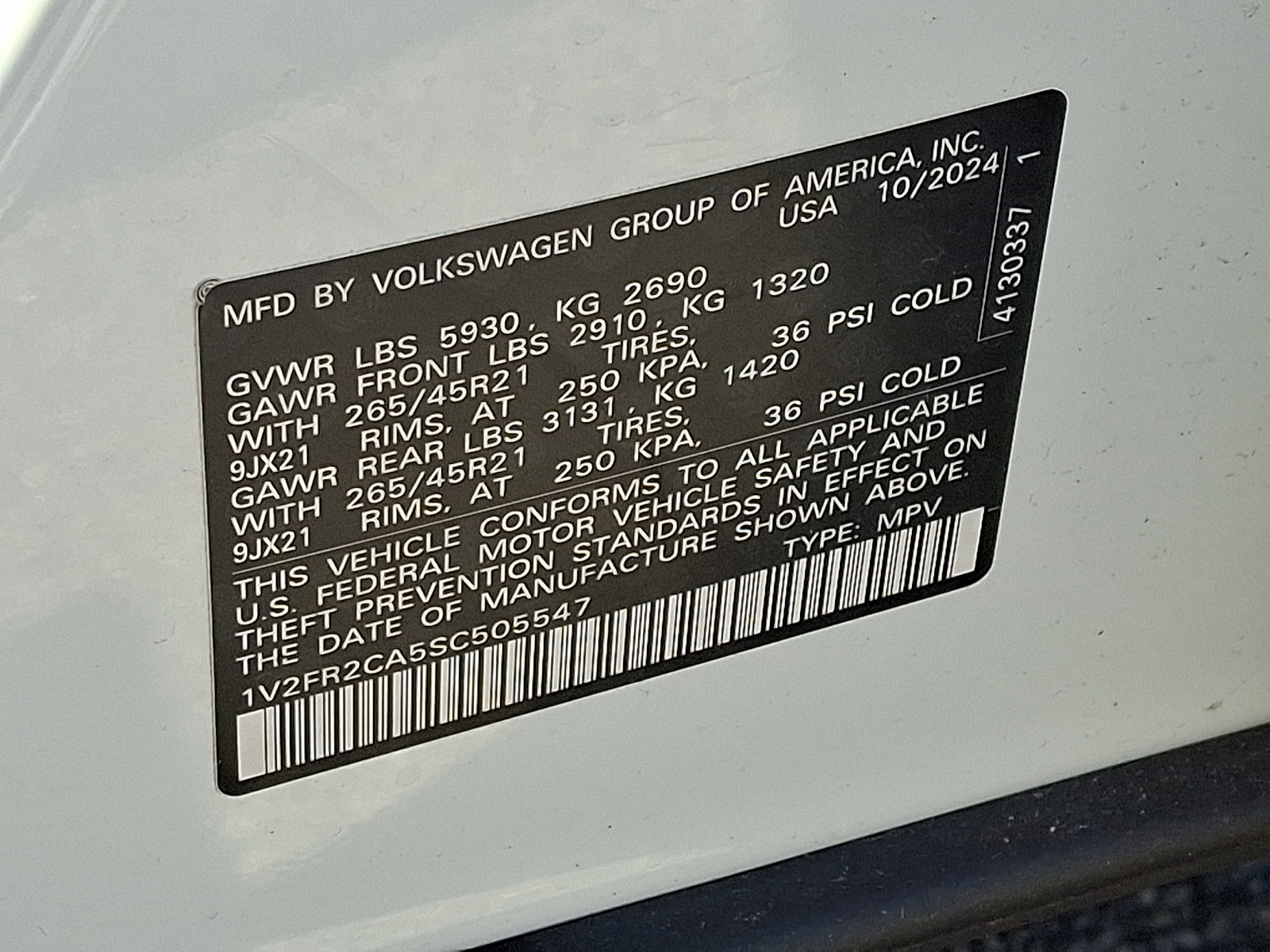 Used 2025 Volkswagen Atlas SEL Premium R-Line AWD/4WD image 27