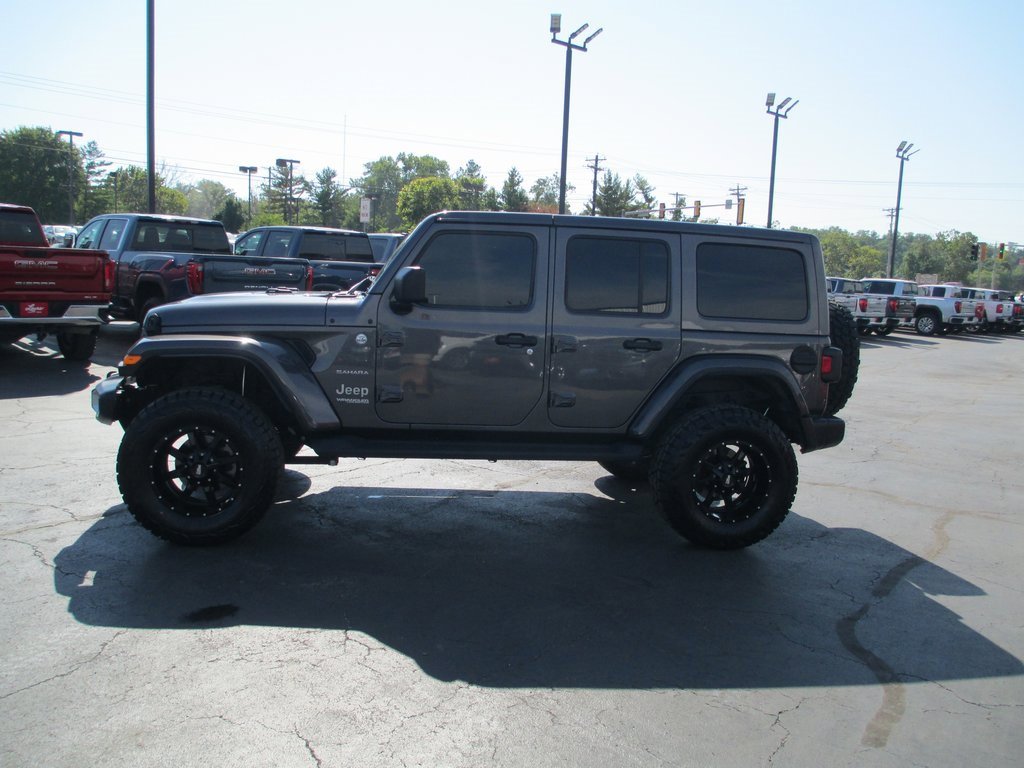 Used 2021 Jeep Wrangler Unlimited Sahara w/ Uconnect 4C Nav & Sound Group image 6