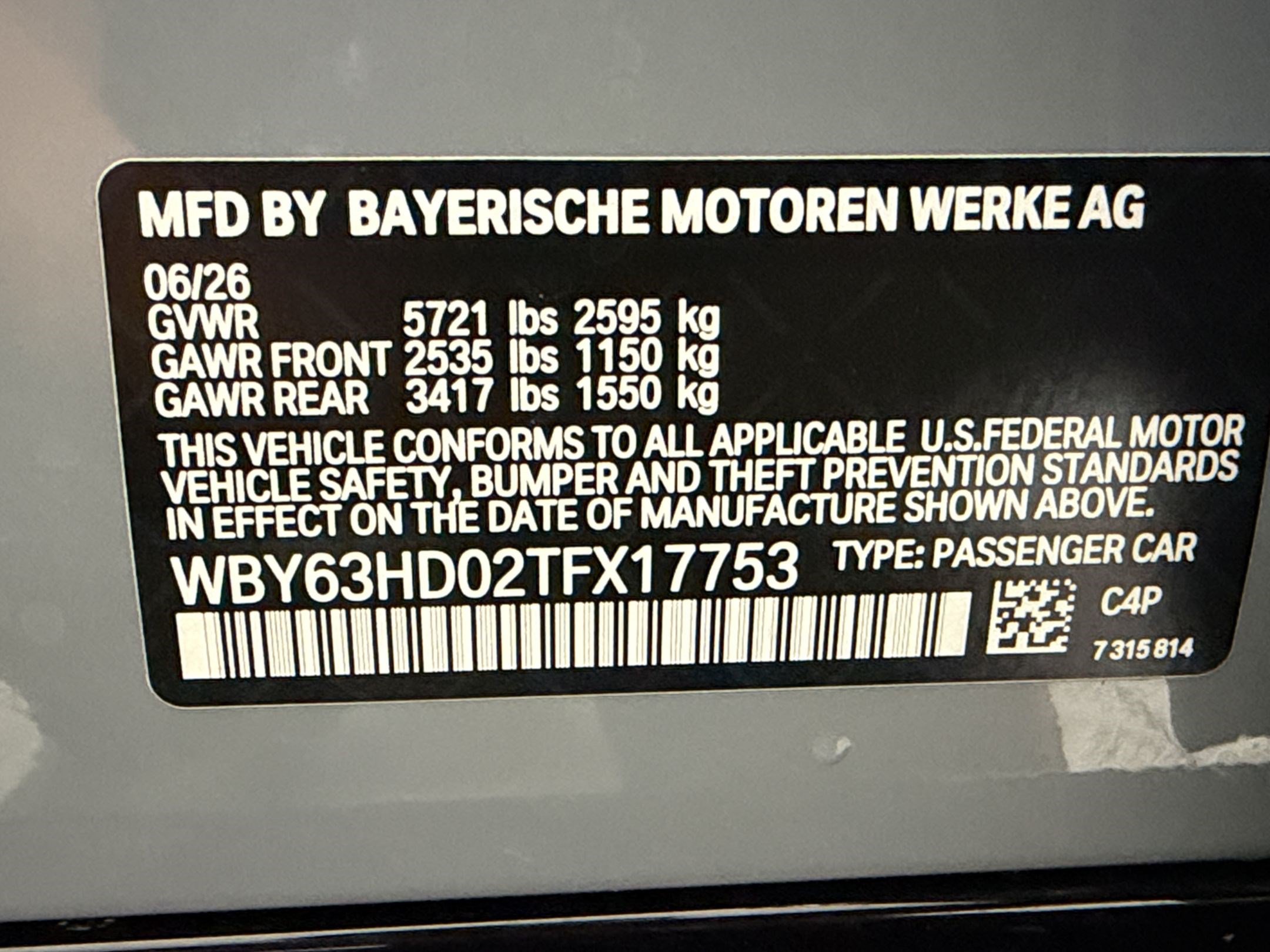 New 2026 BMW i4 eDrive40 w/ M Sport Package RWD image 26