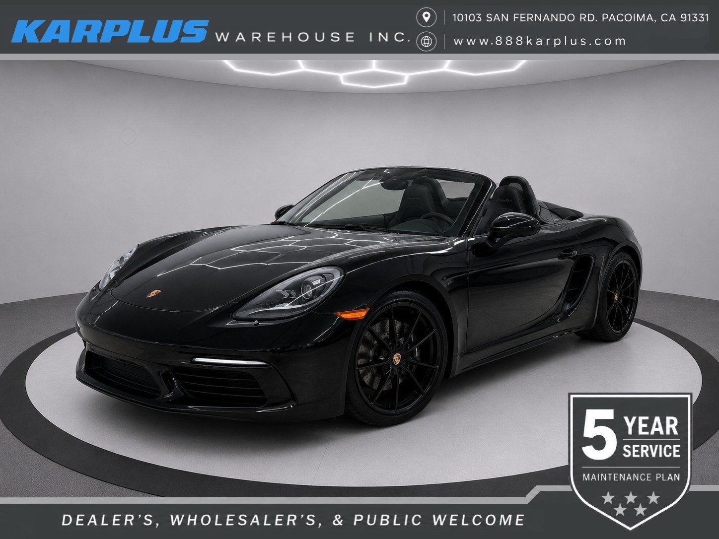 Used 2017 Porsche 718 Boxster RWD image 1