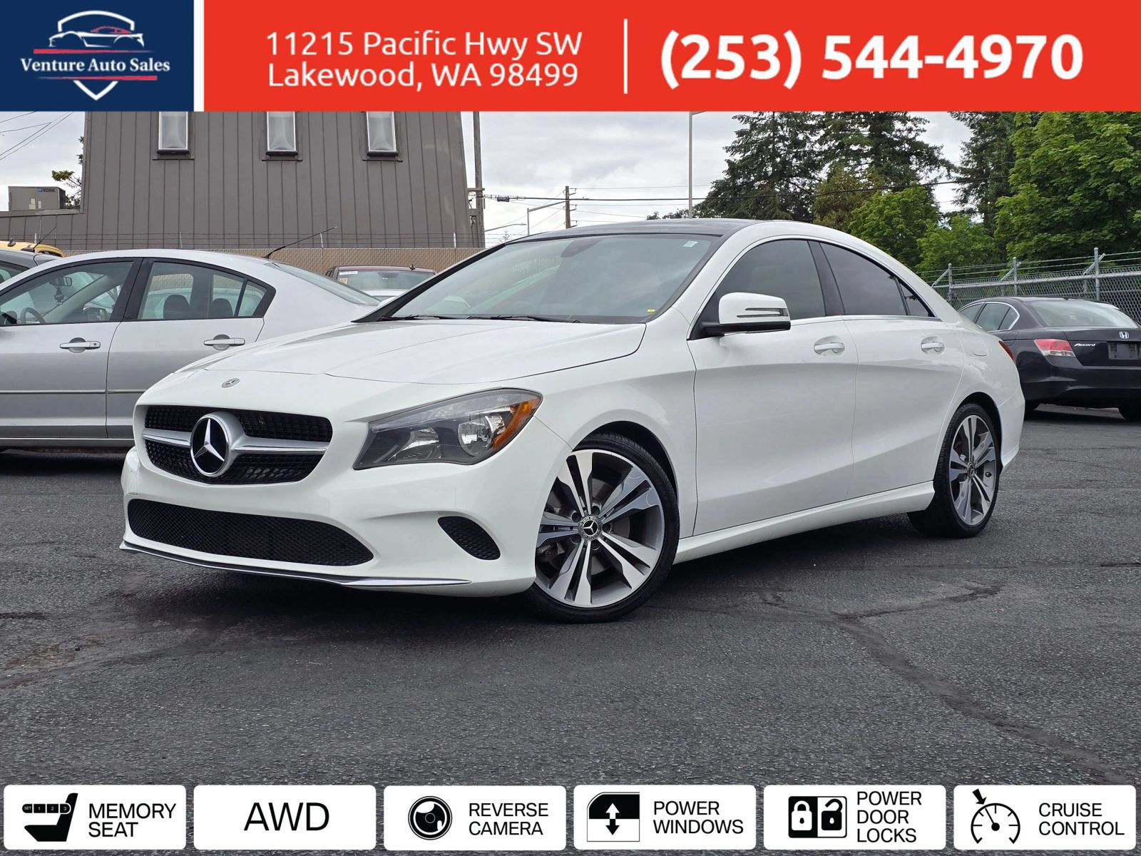 Used 2019 Mercedes-Benz CLA 250 4MATIC