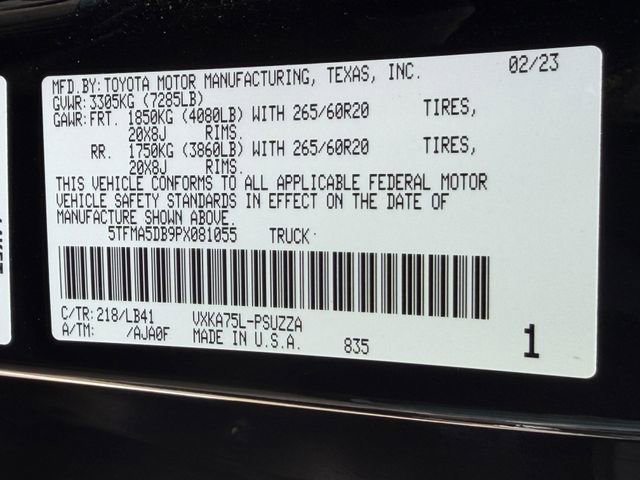 Used 2023 Toyota Tundra 1794 Edition image 34