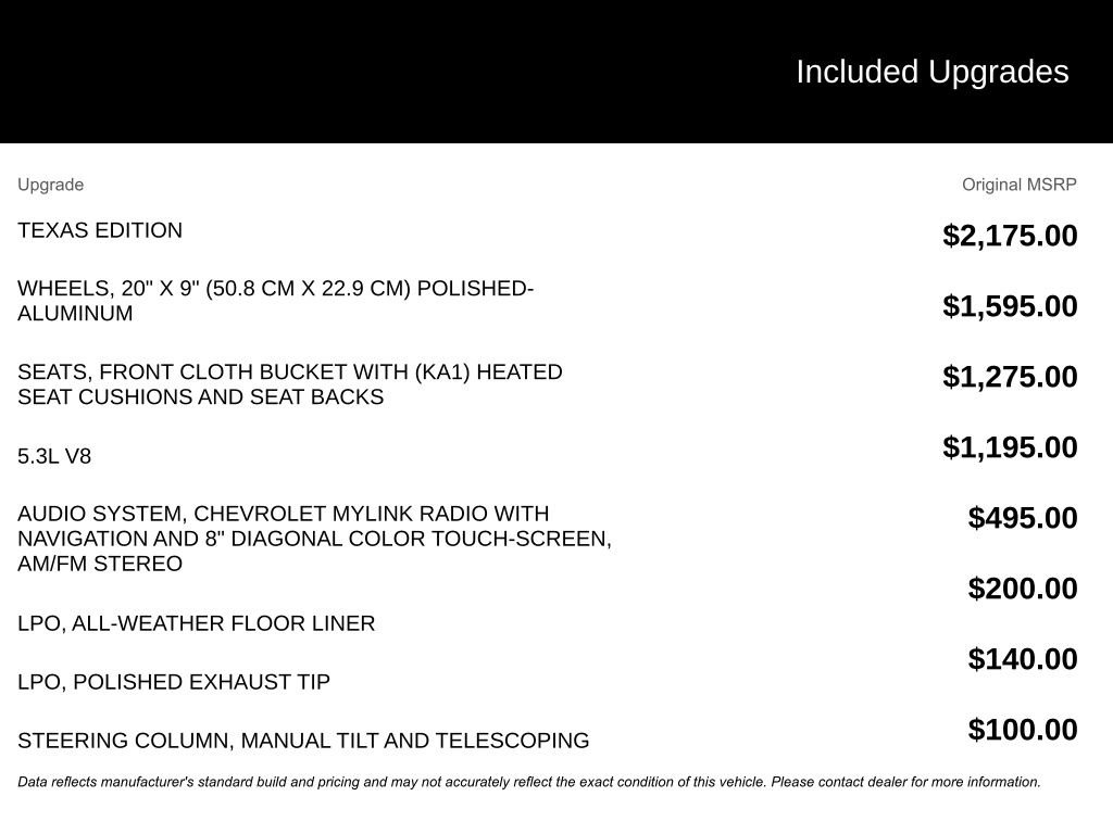 Used 2018 Chevrolet Silverado 1500 LT w/ Texas Edition RWD image 11