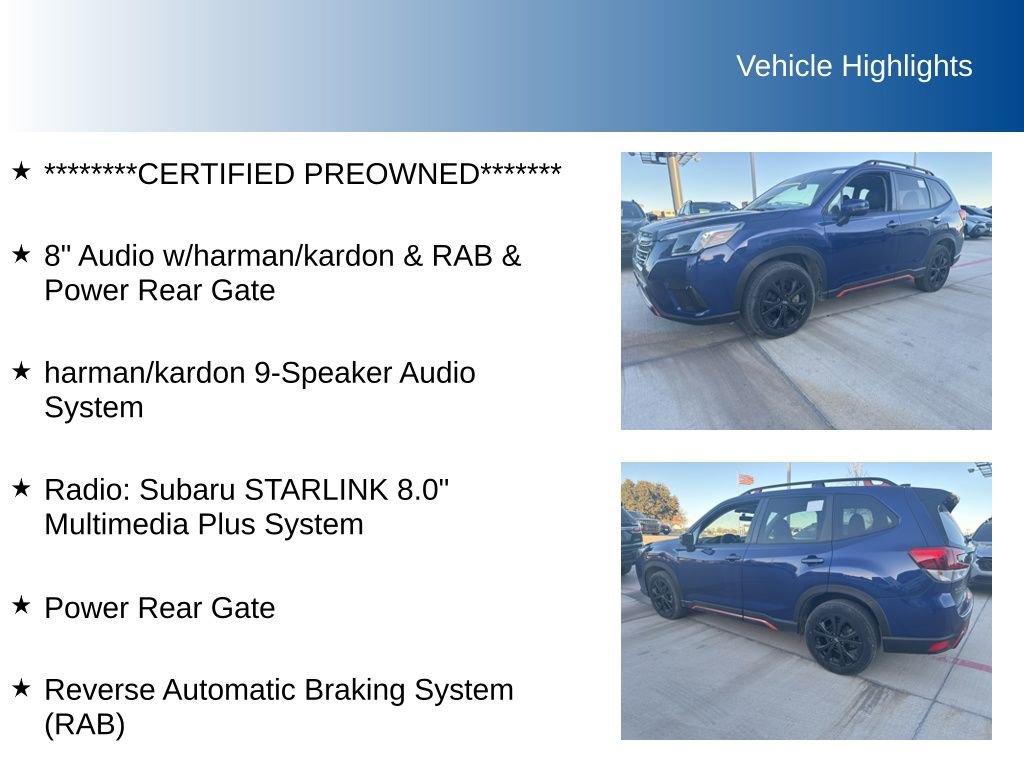 Used 2024 Subaru Forester Sport image 5