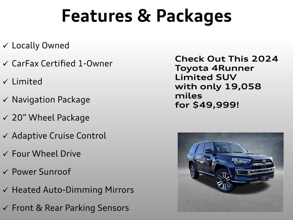 Used 2024 Toyota 4Runner Limited image 4