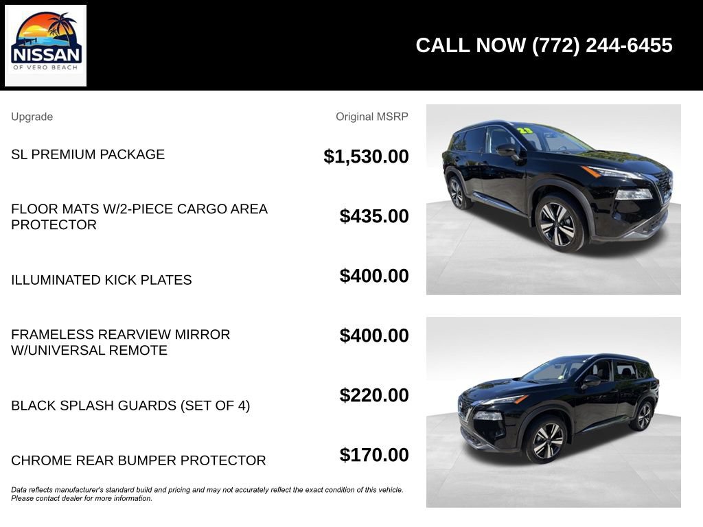 Used 2023 Nissan Rogue SL w/ SL Premium Package image 6