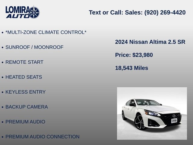 Used 2024 Nissan Altima 2.5 SR AWD/4WD image 21