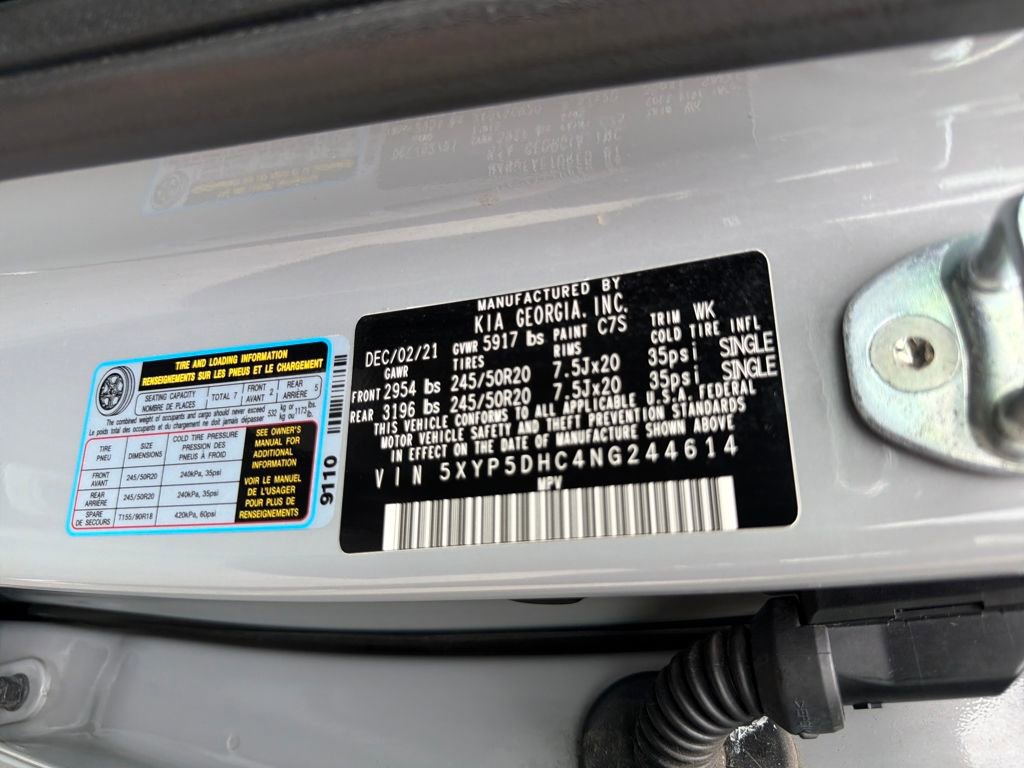 Certified 2022 Kia Telluride SX w/ Nightfall Edition Package image 27