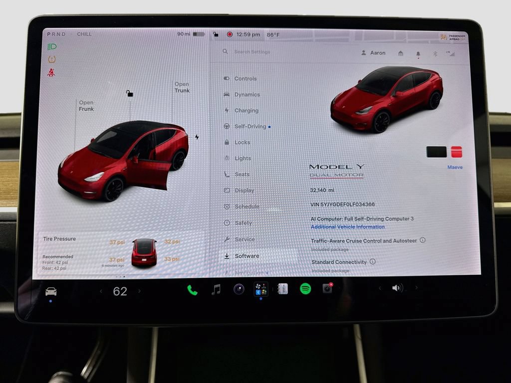 Used 2020 Tesla Model Y Performance AWD/4WD image 11