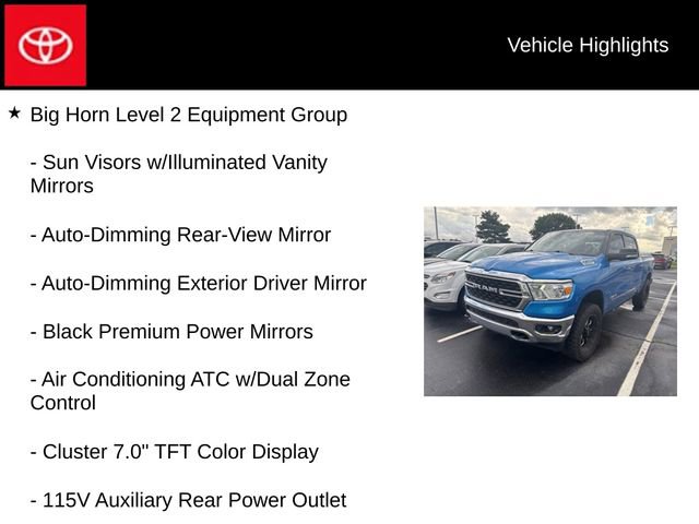 Used 2022 RAM 1500 Big Horn AWD/4WD image 10
