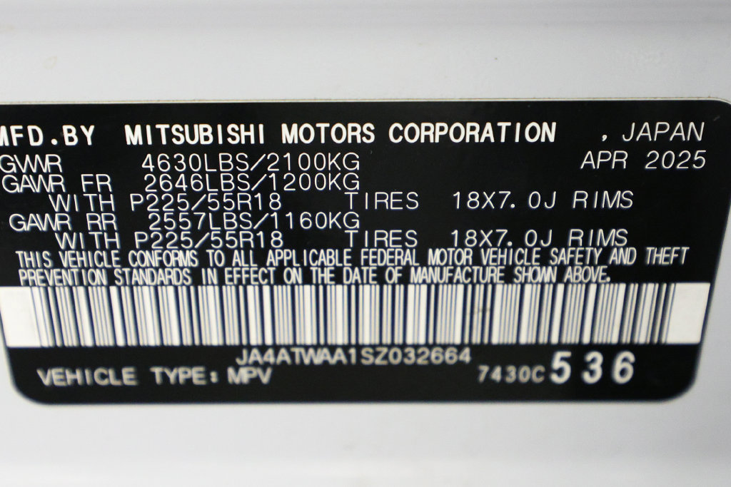 Used 2025 Mitsubishi Eclipse Cross SE AWD/4WD image 43