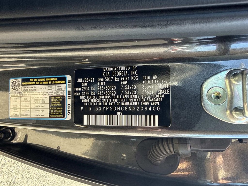 Used 2022 Kia Telluride SX w/ SX Prestige Package image 37