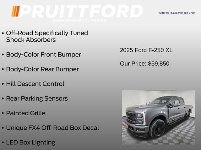 Used 2025 Ford F250 XL w/ STX Appearance Package image 37