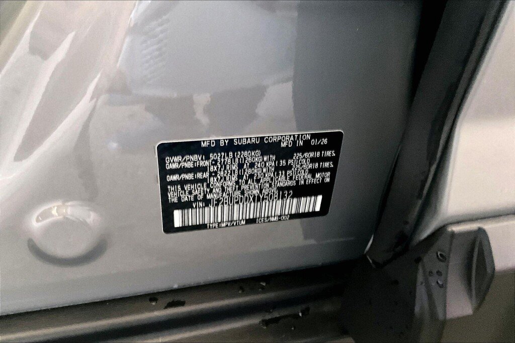 Certified 2026 Subaru Outback Limited AWD/4WD image 20