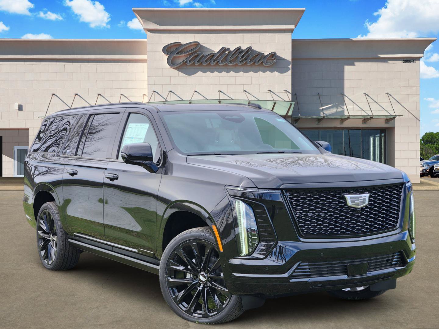New 2026 Cadillac Escalade ESV Platinum Sport w/ LPO, ONYX Package AWD/4WD image 1