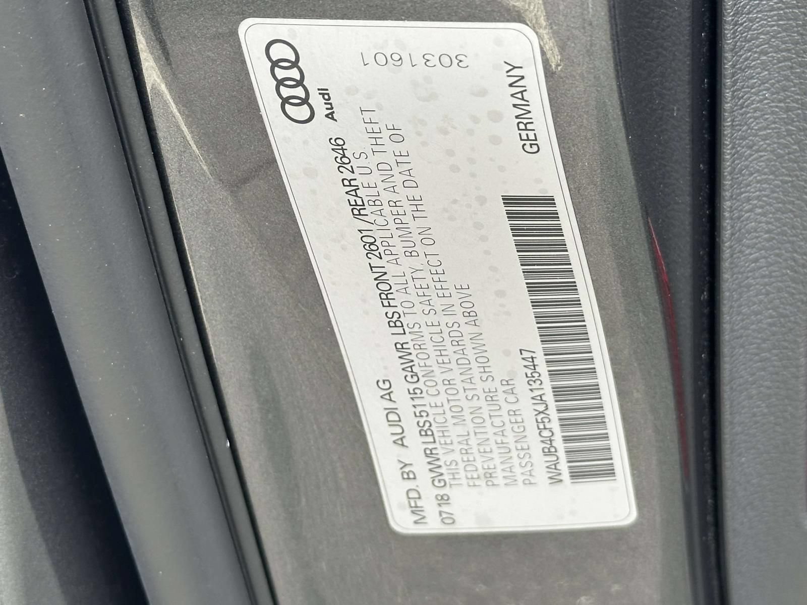 Used 2018 Audi S5 Premium Plus w/ Navigation Package AWD/4WD image 28