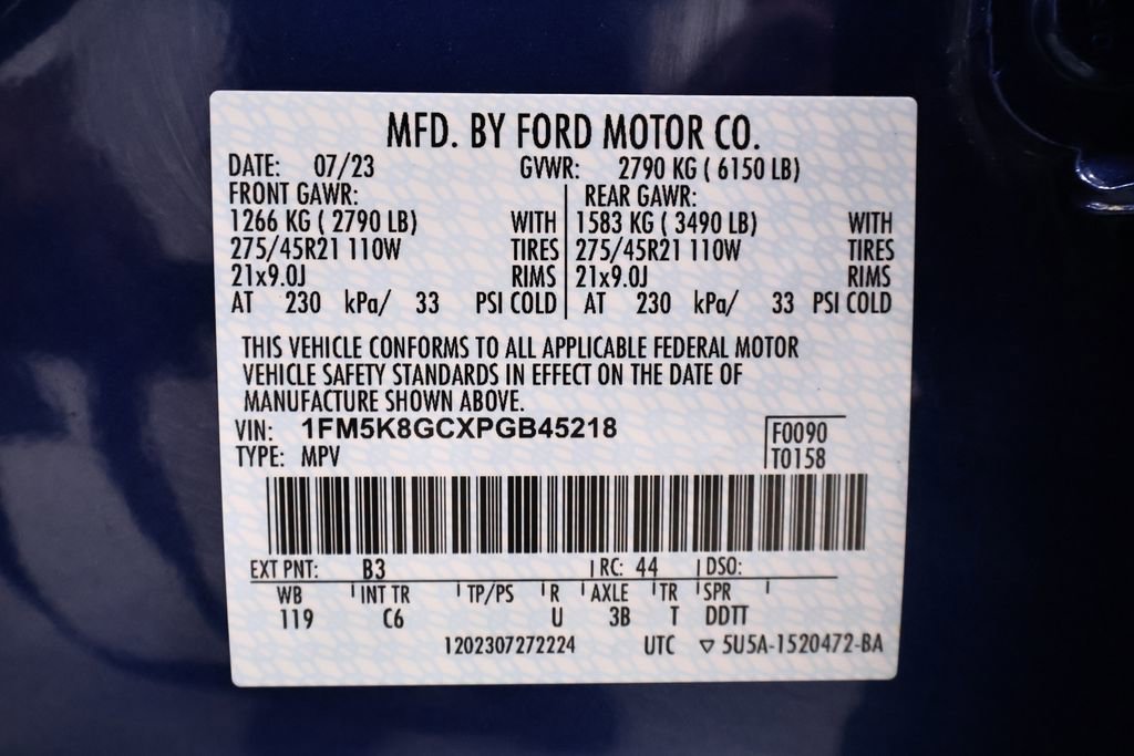 Certified 2023 Ford Explorer ST w/ Equipment Group 401A AWD/4WD image 55