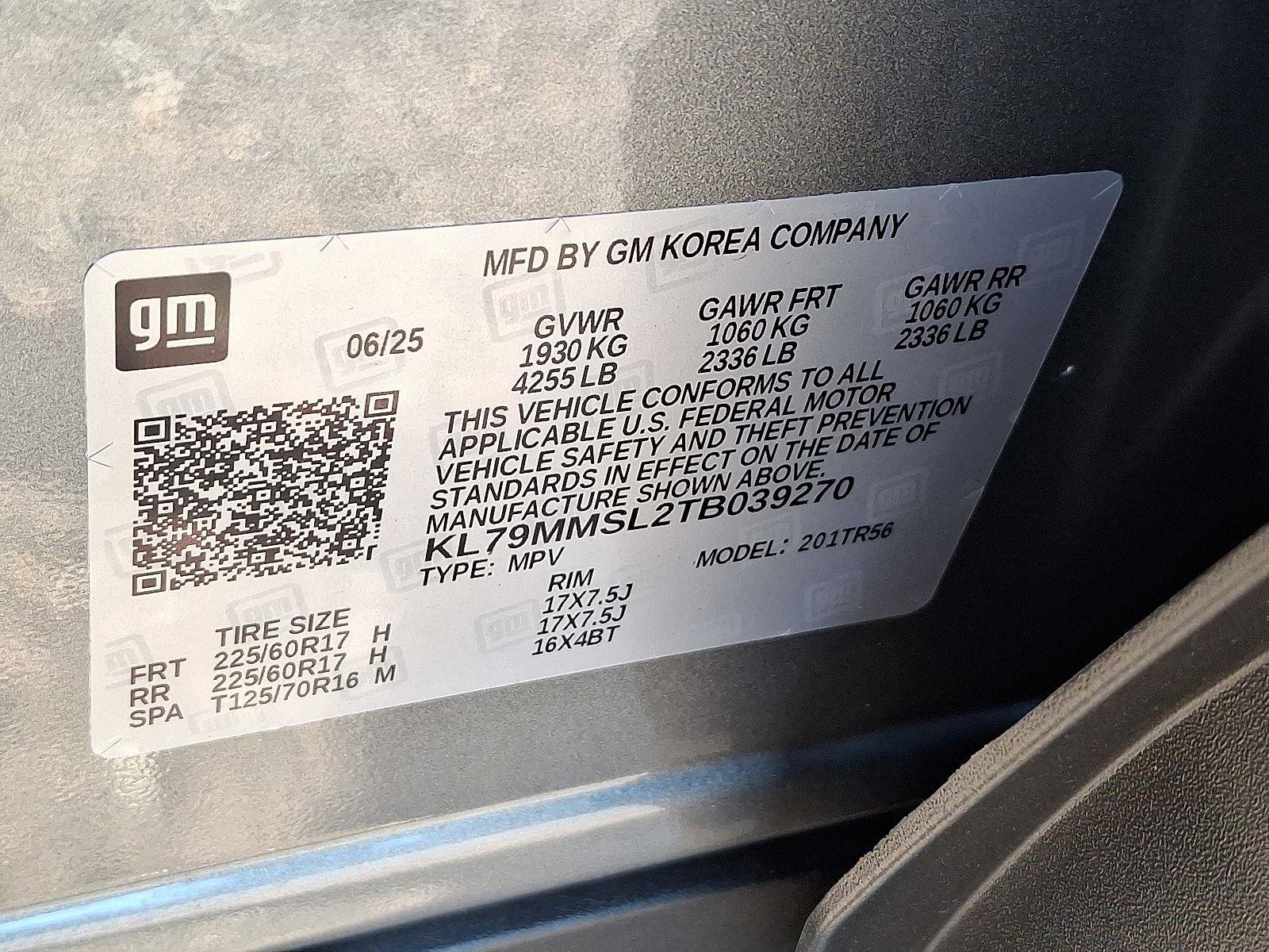 New 2026 Chevrolet TrailBlazer LS w/ LS Convenience Package image 17