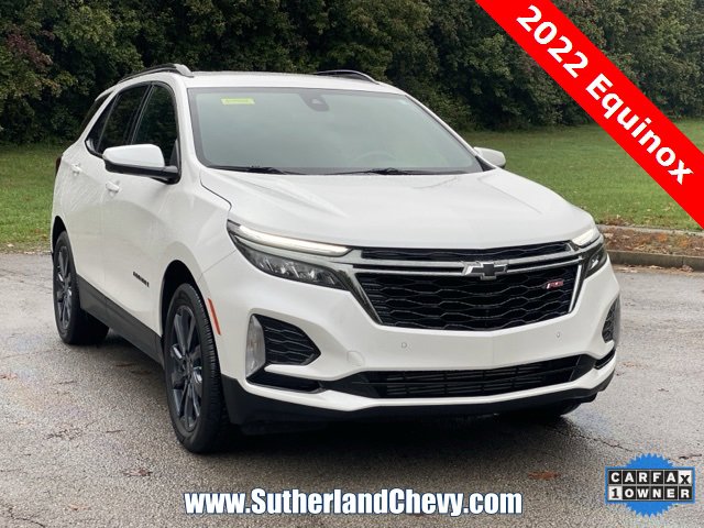 Used 2022 Chevrolet Equinox RS w/ RS Leather Package