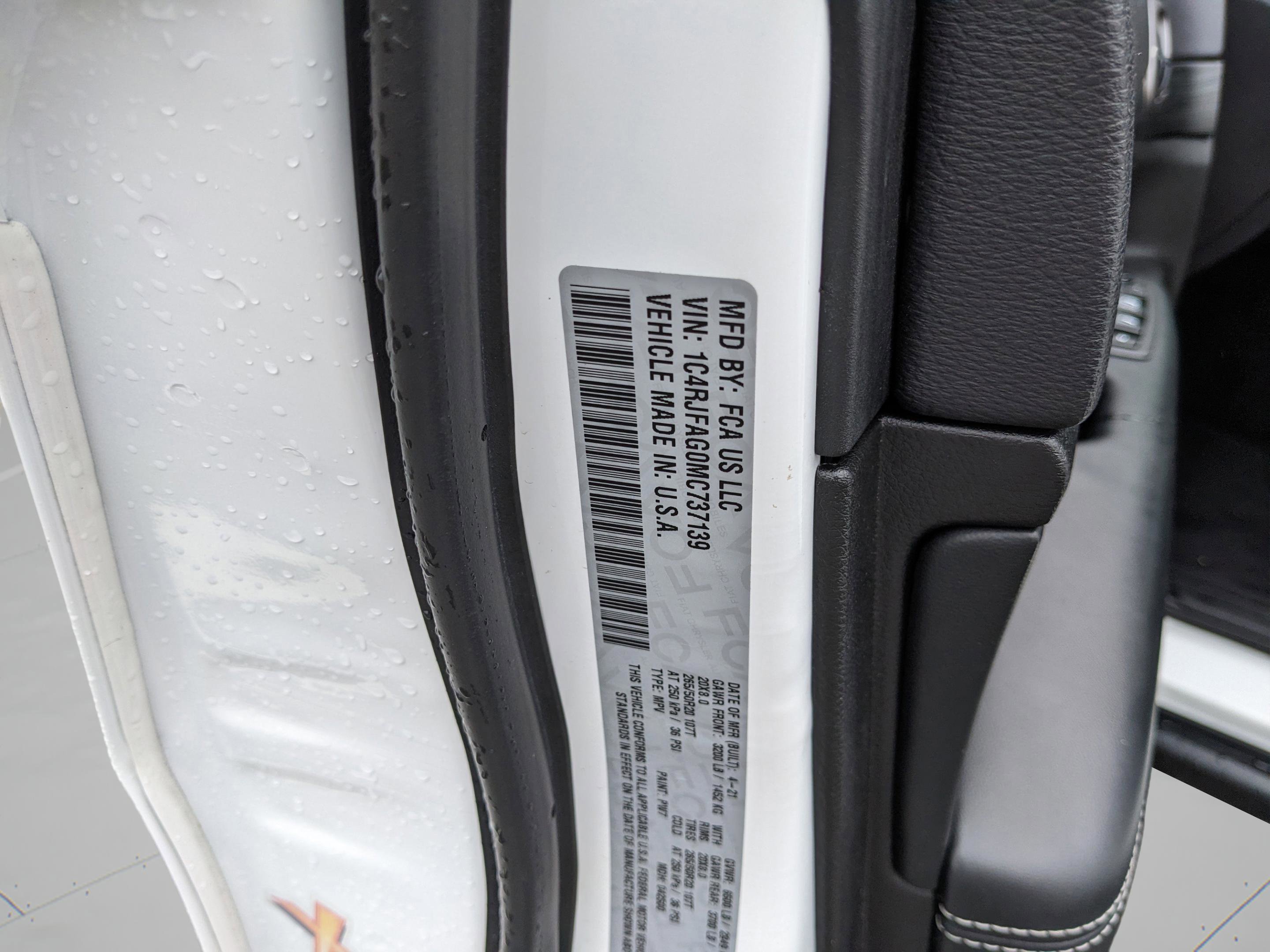 Used 2021 Jeep Grand Cherokee Freedom Edition image 9