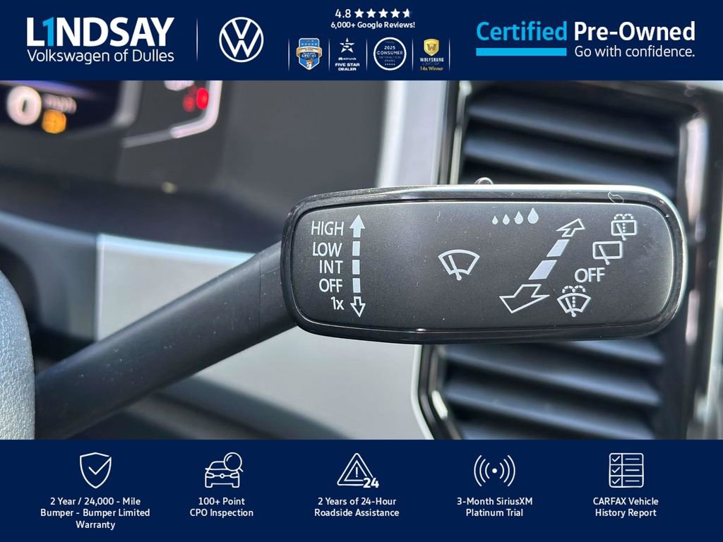 Certified 2023 Volkswagen Atlas SE w/ Black Wheel Package image 25