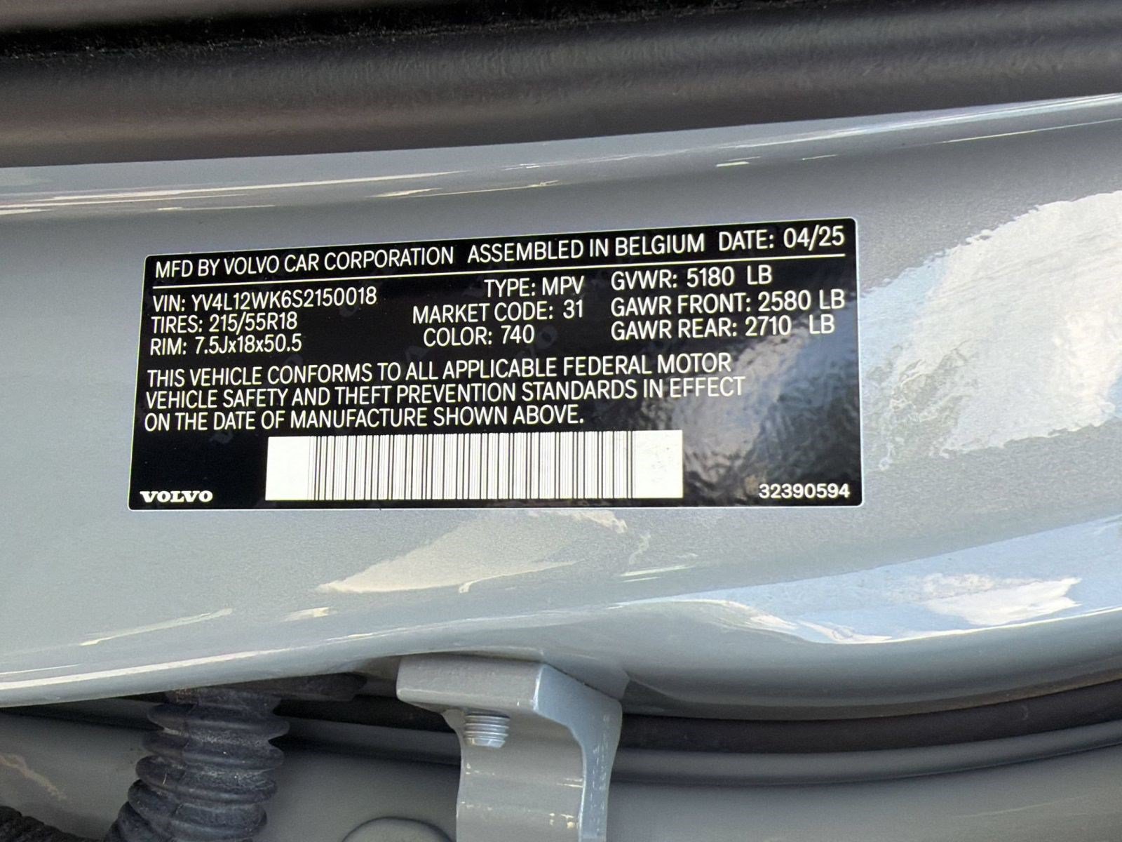 Certified 2025 Volvo V60 B5 Cross Country Plus AWD/4WD image 24
