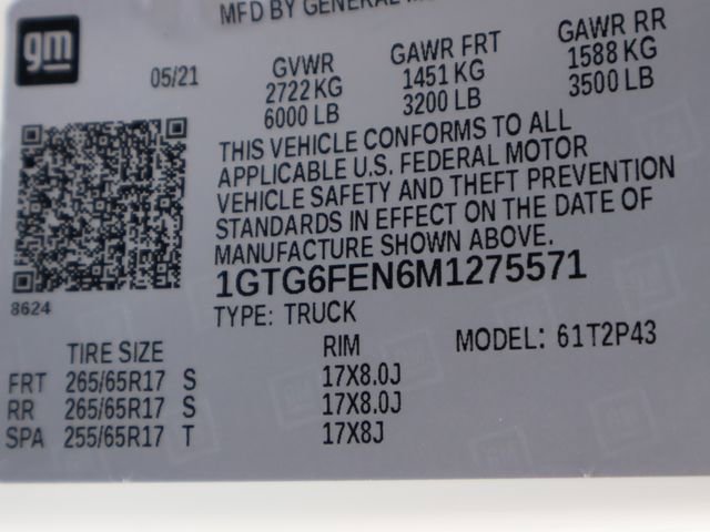 Used 2021 GMC Canyon AT4 w/ Driver Alert Package AWD/4WD image 40