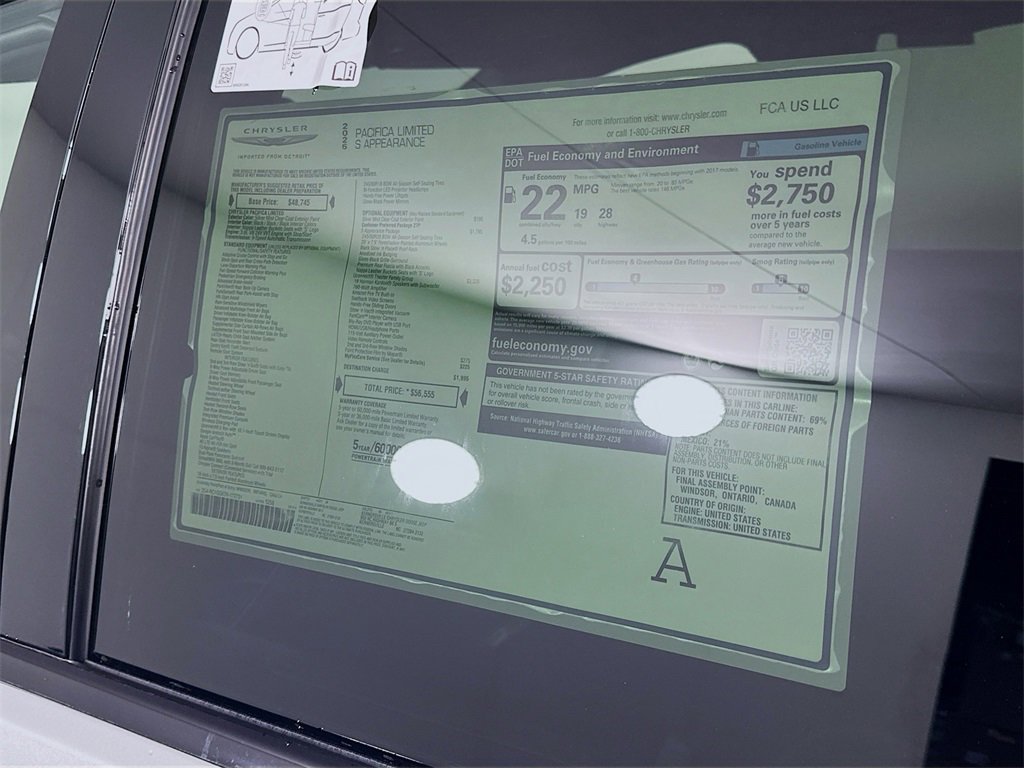 New 2026 Chrysler Pacifica Limited image 21