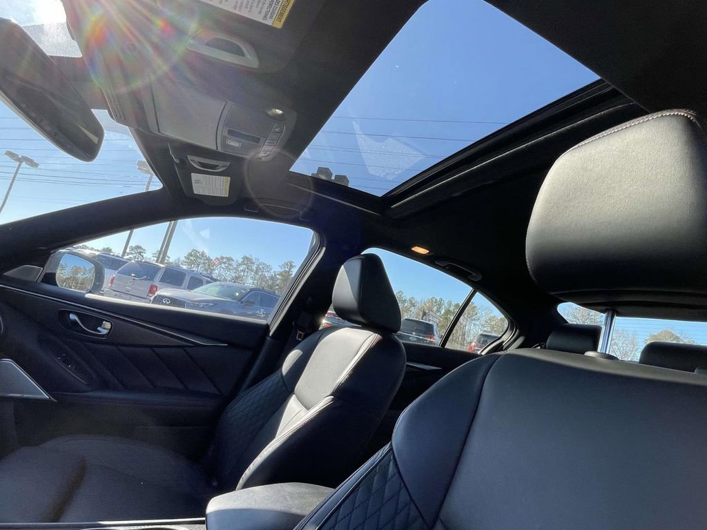 Used 2024 INFINITI Q50 Red Sport 400 w/ Black Opal Edition image 15