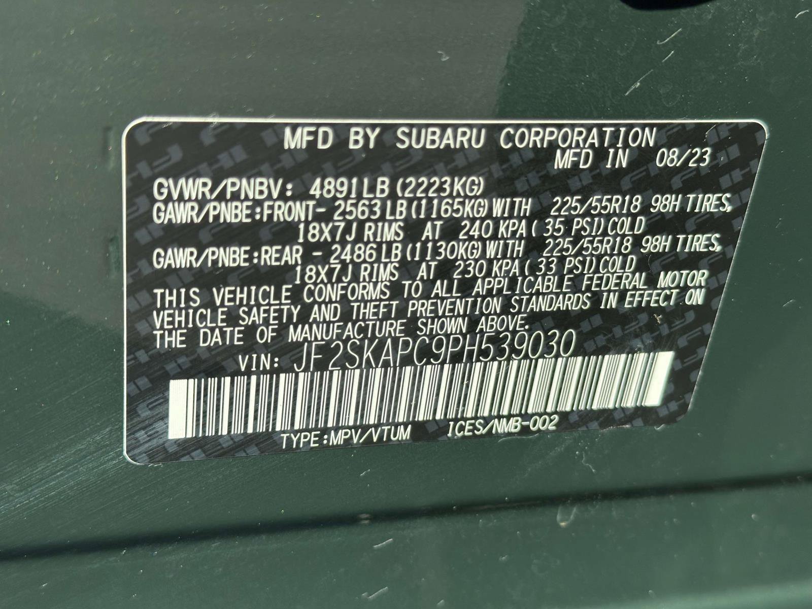 Used 2023 Subaru Forester Limited AWD/4WD image 30