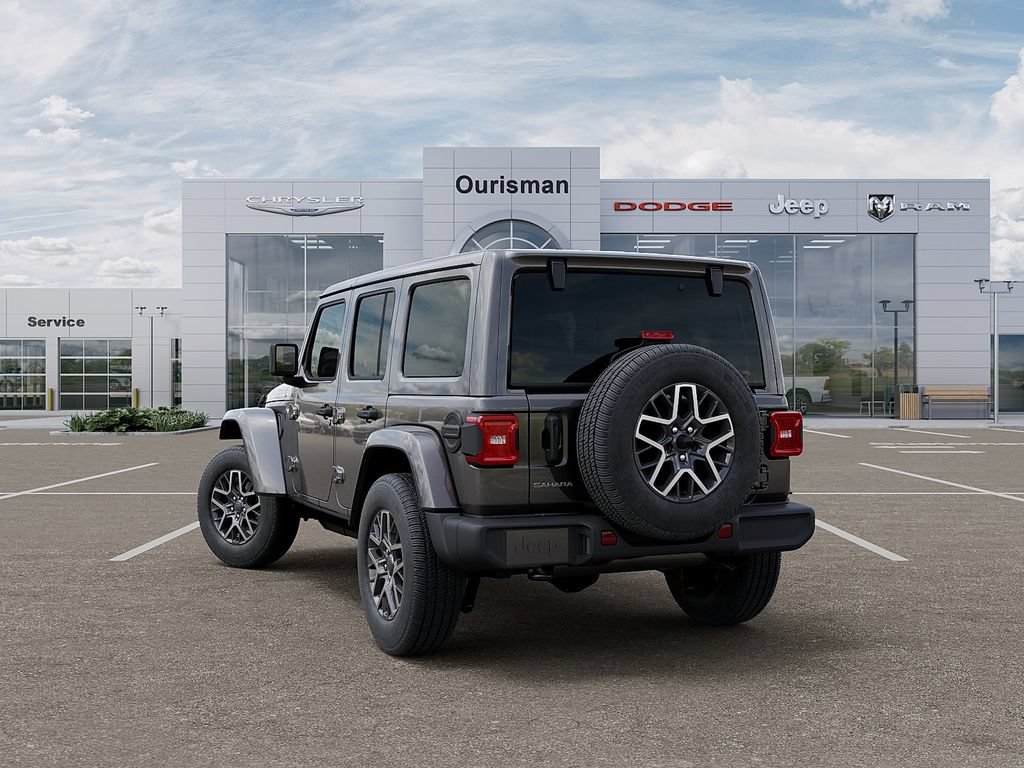 New 2025 Jeep Wrangler Unlimited Sahara w/ Technology Group AWD/4WD image 3
