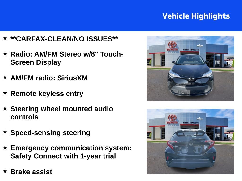 Used 2021 Toyota C-HR LE image 4