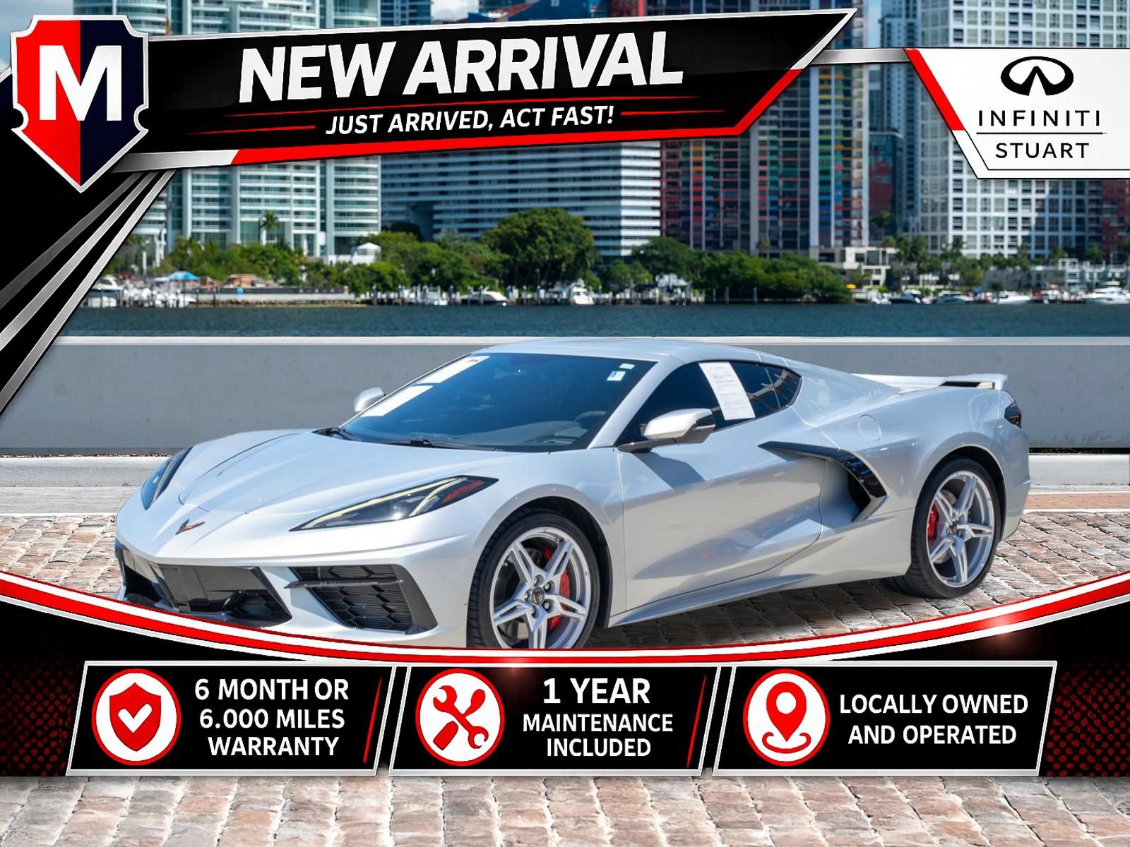 Used 2023 Chevrolet Corvette Stingray Coupe w/ Z51 Performance Package