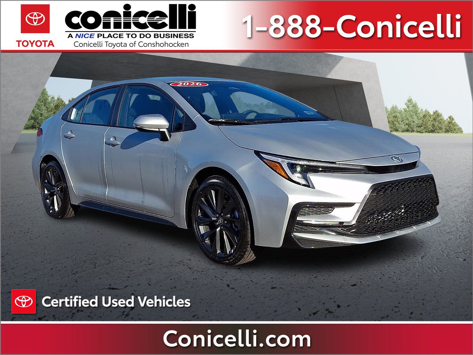 Certified 2026 Toyota Corolla SE FWD video 1