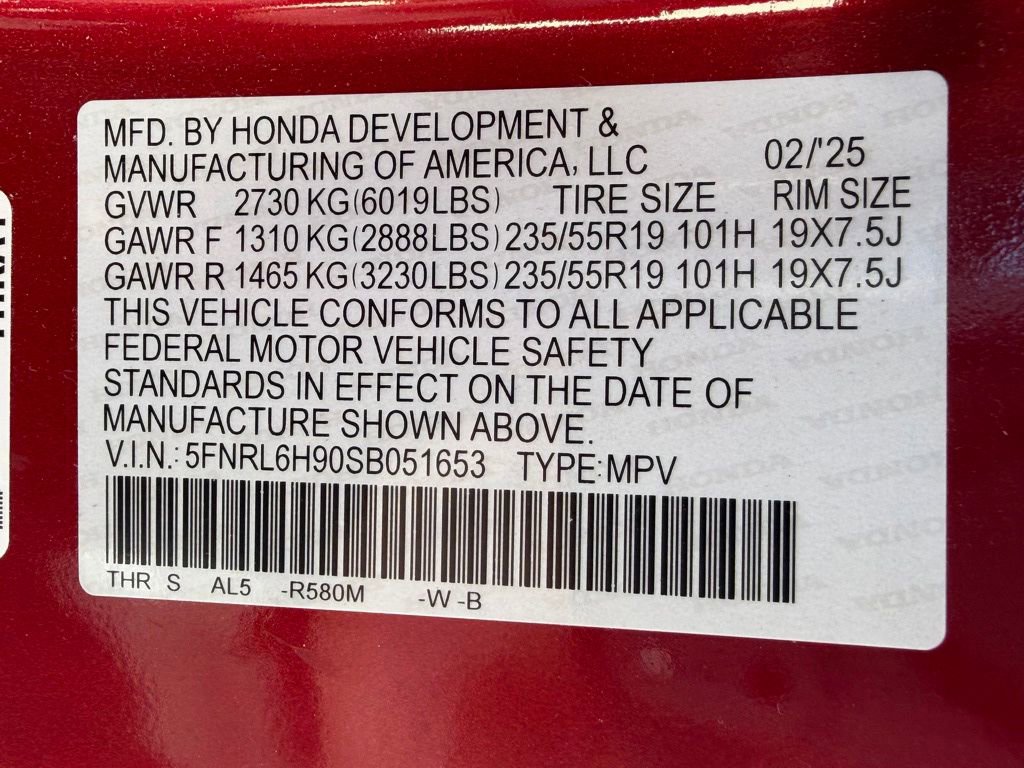 Used 2025 Honda Odyssey Elite image 38