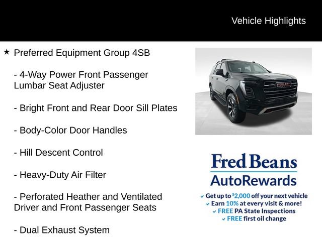 Used 2025 GMC Yukon AT4 w/ AT4 Premium Package AWD/4WD image 10