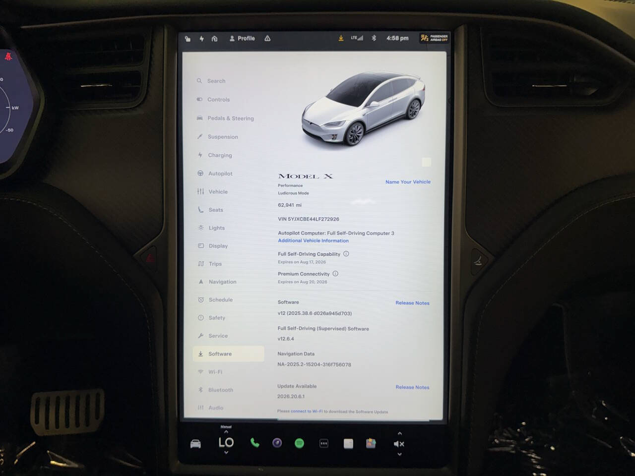 Used 2020 Tesla Model X Performance AWD/4WD image 15