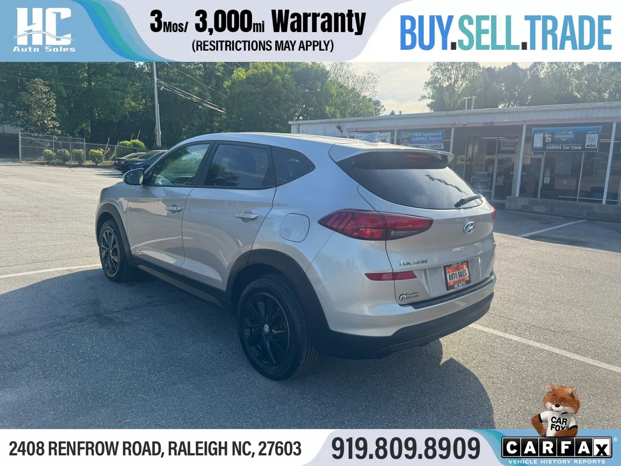 Used 2021 Hyundai Tucson SE w/ Cargo Package AWD/4WD image 3