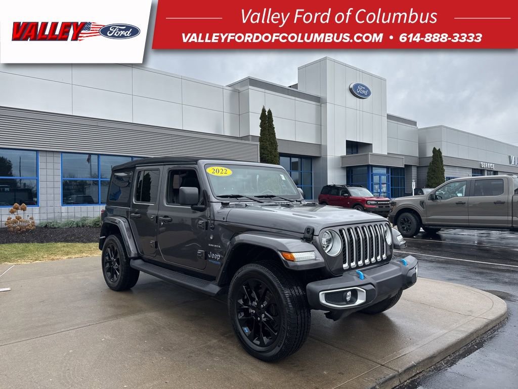 Used 2022 Jeep Wrangler Unlimited Sahara 4xe image 1