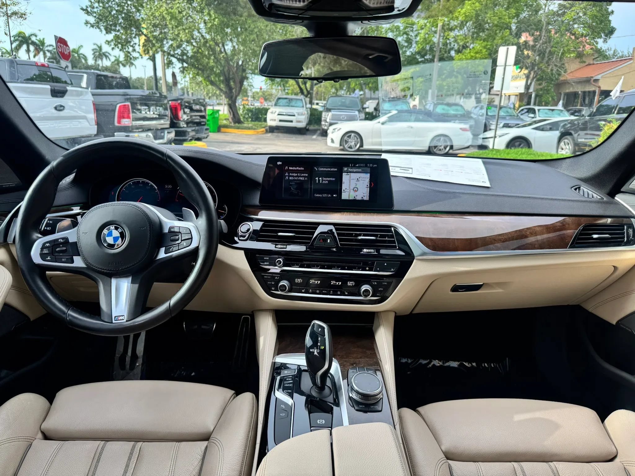 Used 2018 BMW 540i RWD image 19