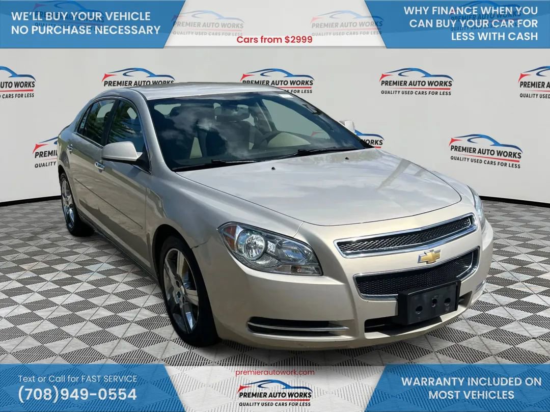 Used 2012 Chevrolet Malibu LT w/ 1LT All-Star Package FWD image 3