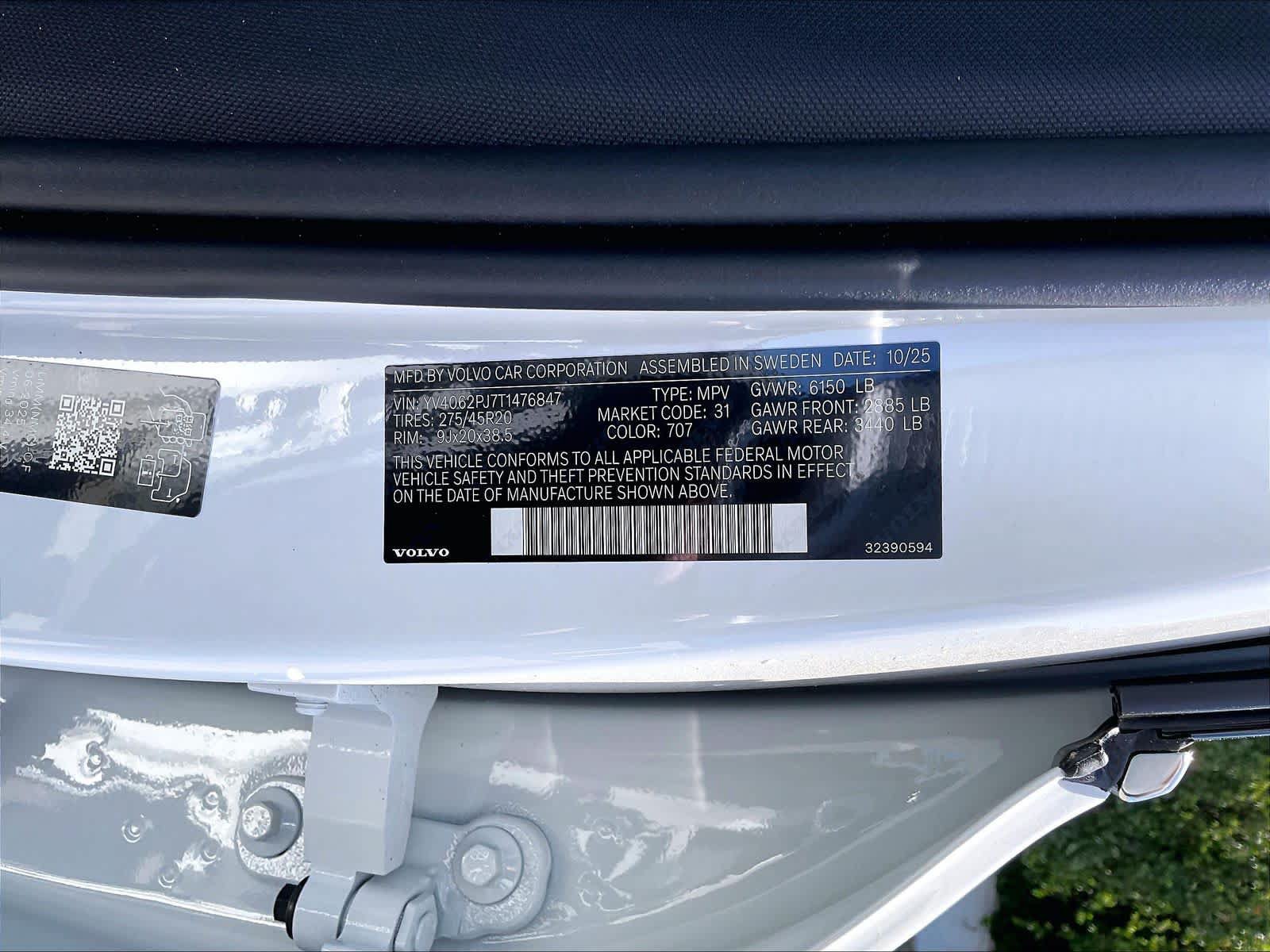 New 2026 Volvo XC90 B6 Core AWD/4WD image 36