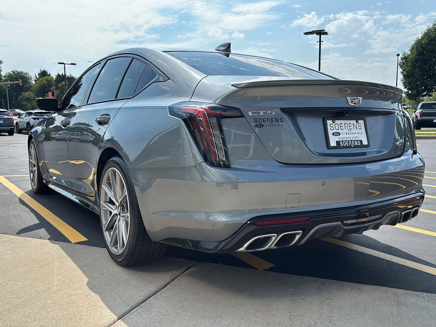 Used 2021 Cadillac CT5 V w/ Premium Package RWD image 28