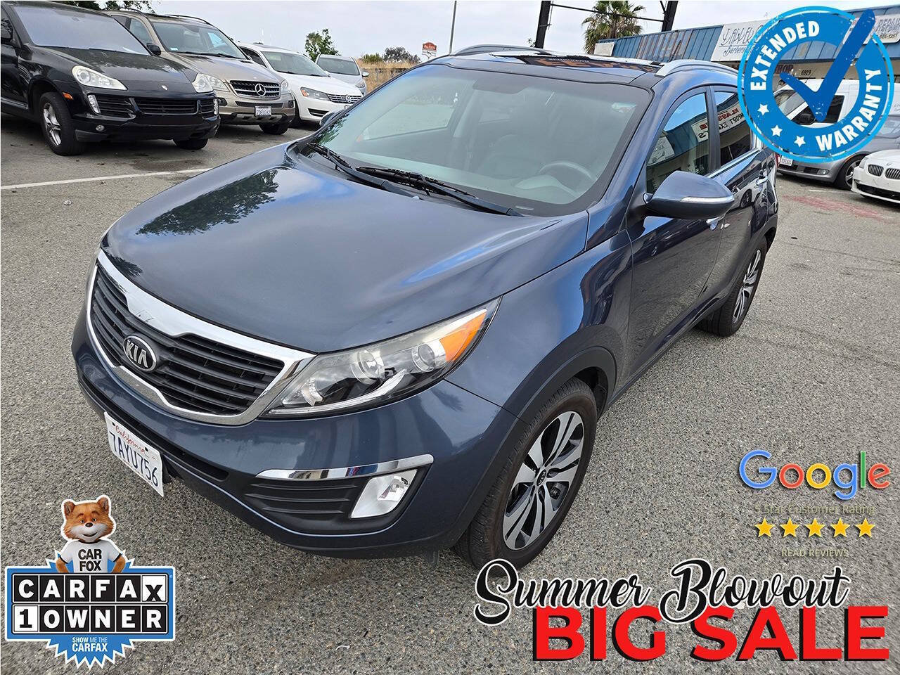Used 2013 Kia Sportage EX w/ EX Premium Pkg FWD image 1
