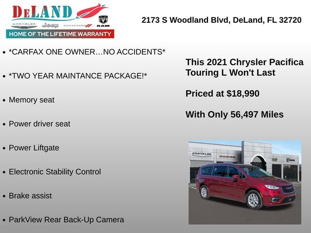 Used 2021 Chrysler Pacifica Touring-L image 6