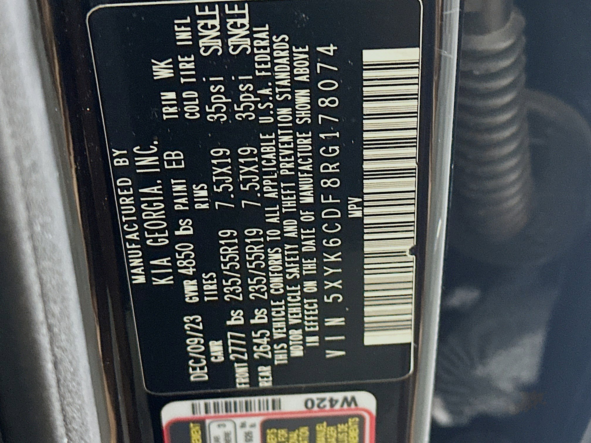 Used 2024 Kia Sportage X-Line w/ X-Line Premium Package image 12