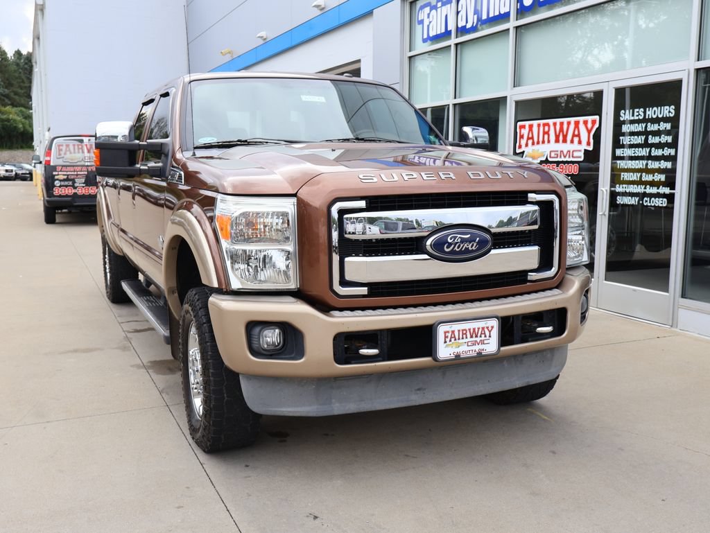 Used 2012 Ford F350 King Ranch w/ King Ranch w/Chrome Pkg AWD/4WD image 2