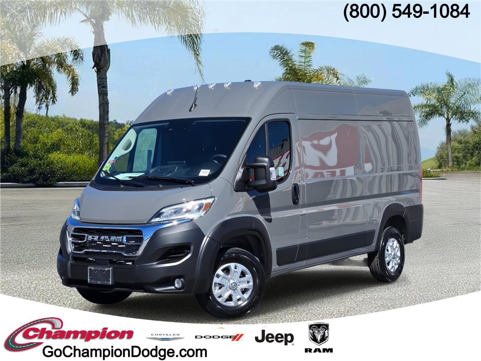 New 2026 RAM ProMaster 1500 w/ Quick Order Package 22G SLT