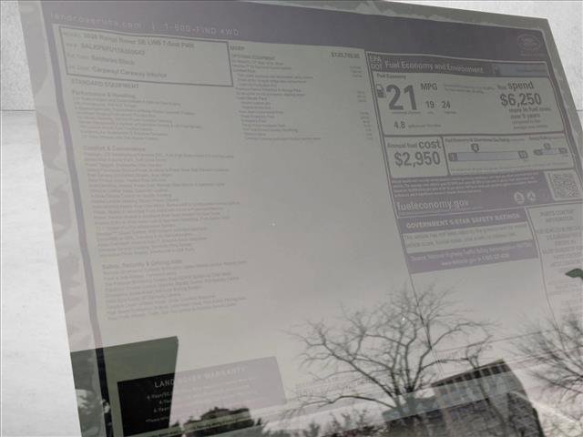 New 2026 Land Rover Range Rover Long Wheelbase SE image 19