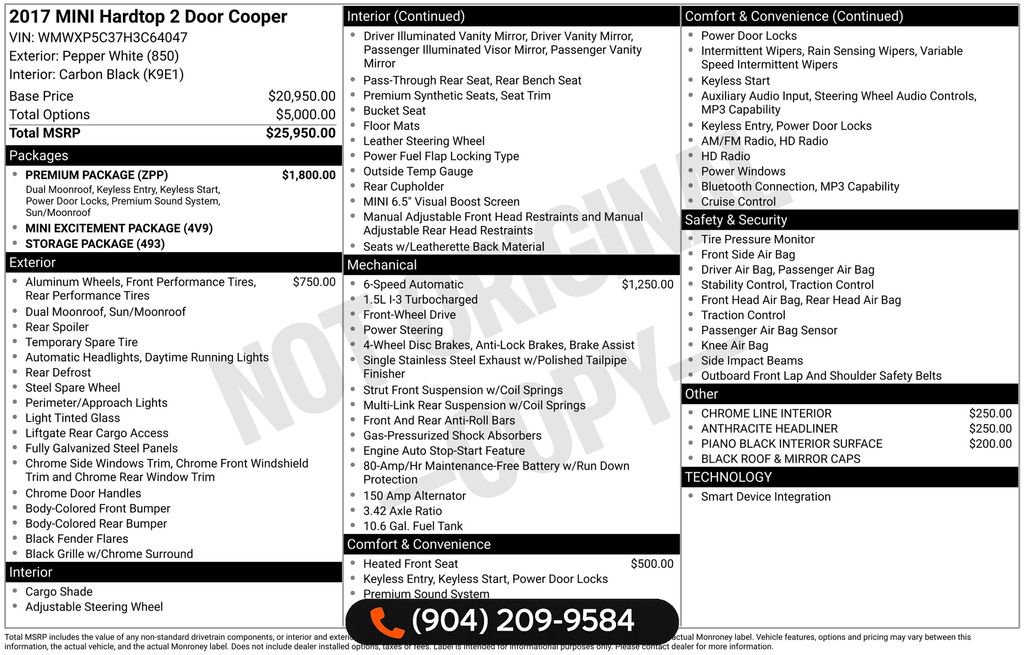 Used 2017 MINI Cooper 2-Door Hardtop image 4